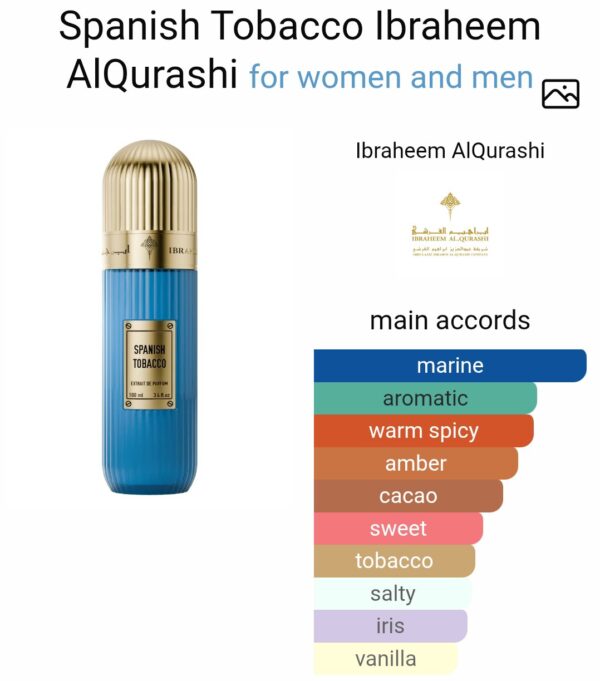 SPANISH TOBACCO (100ML)
سبانش توباكو من (إبراهيم القرشي)