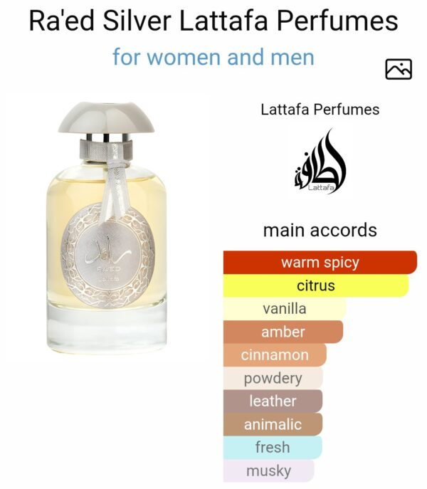 RAED LATTAFA SILVER
رائد سيلفر من (لطافة)