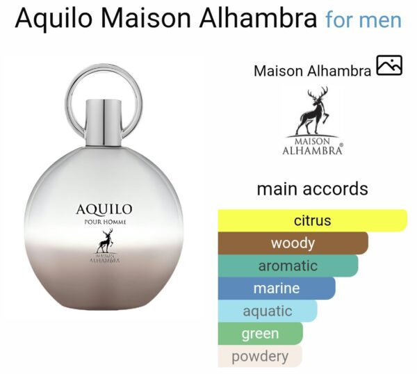 AQUILO POUR HOMME
اكويلو بور اوم من ( ميزون الهامبرا)