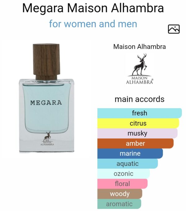 MEGARA (50ML)
ميجارا من ( ميزون الهامبرا) ٥٠ملي