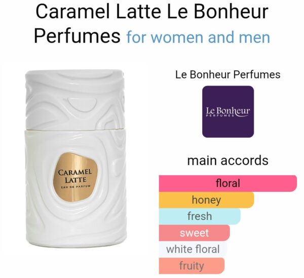 CARAMEL LATTE LE BONHEUR
كاراميل لاتيه من ( لابونير)