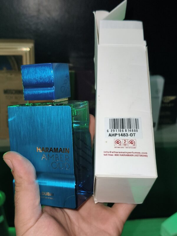 AMBER OUD AQUA DUBAI 100ml
الحرمين أكوا دبي ( ١٠٠ملي ) تستر بوكس