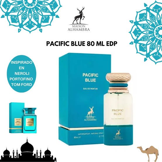 PACIFIC BLUE (80ML)
باسيفيك بلو من ( ميزون الهامبرا)