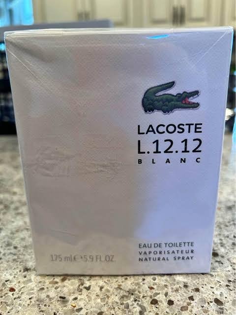 EAU DE LACOSTE L.12.12. WHITE BLANC MASTER SEALED
175ML
لاكوست وايت ماستر ١٧٥ملي