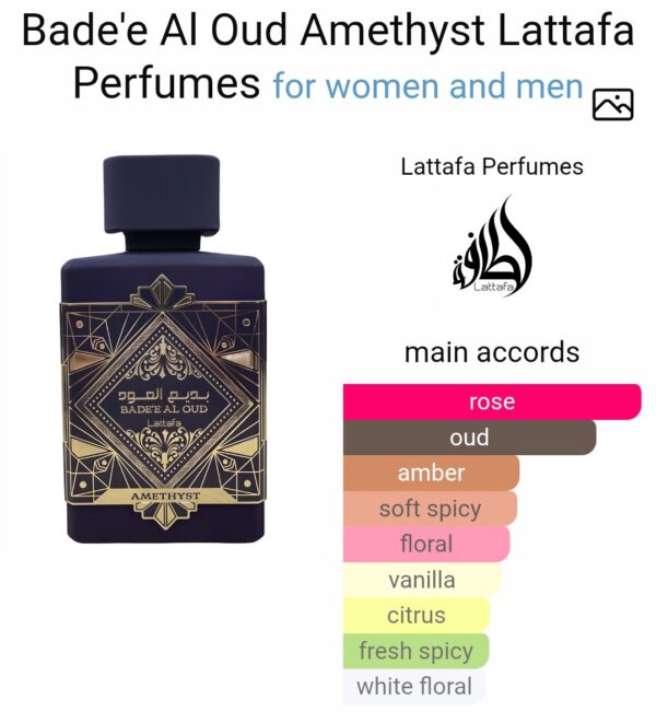 BADEE  AMETHYAT (10ML)
بديع العود اميثيست (١٠ملي)