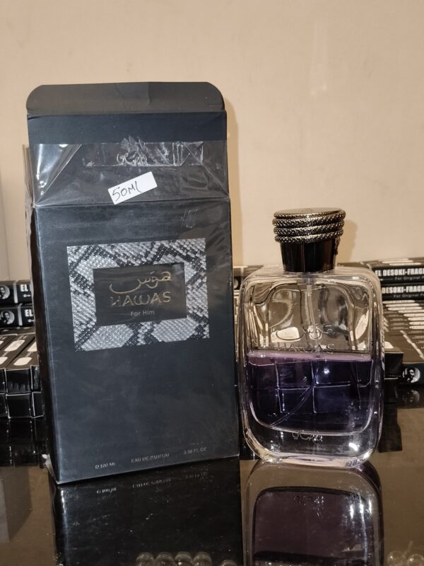 HAWAS FOR HIM (50ML)
هوس فور هيم (٥٠ملي)