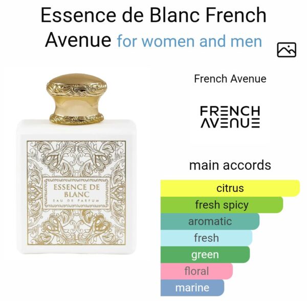 Essence De Blanc FA
ايسينز دي بلونك من فرينش افينو
