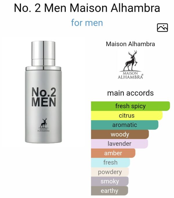 No.2 Men
نوم تو مين من ميزون الهامبرا