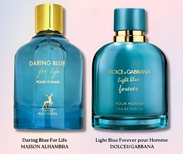 DARING BLUE POUR HOMME
دارنج بلو بور هوم من ميزون الهامبرا