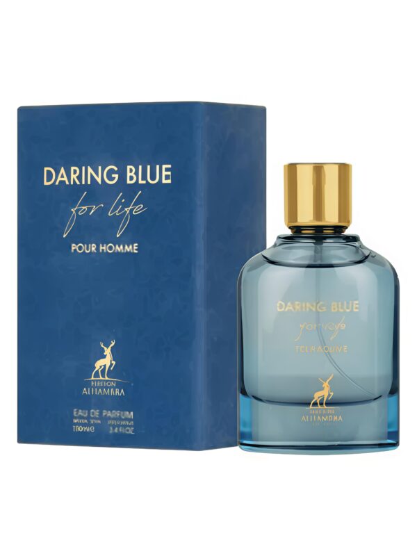 DARING BLUE POUR HOMME
دارنج بلو بور هوم من ميزون الهامبرا