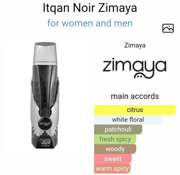 Itqan Noir Zimaya
اتقان نوار من زيمايا