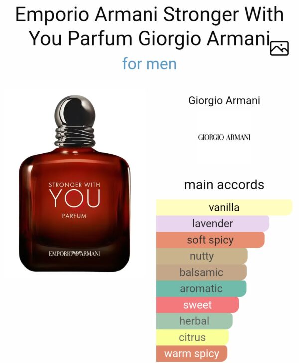 Stronger With You Parfum 100ml
سترونجر وذ يو بارفم ١٠٠ملي
