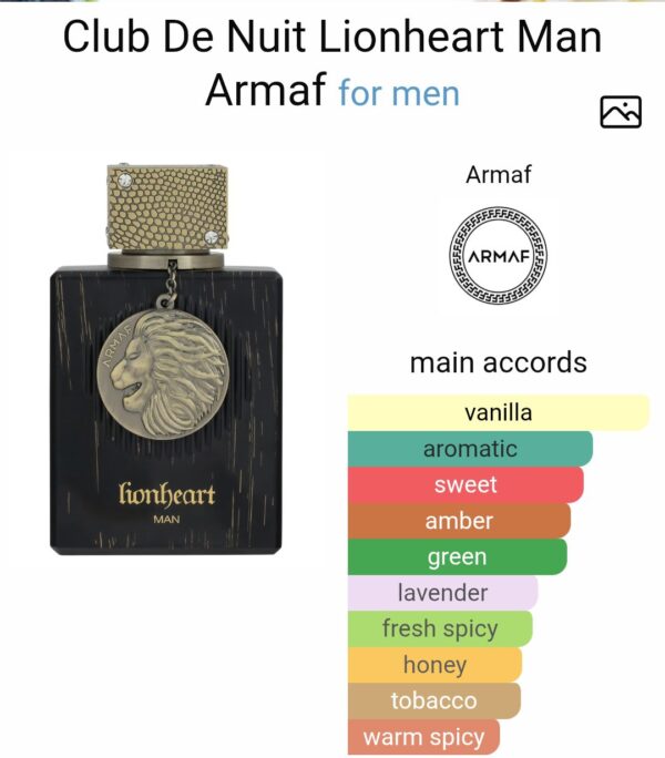 CDN Lion Heart Man Aramaf
كلوب دي نوي لايون هارت مان من اراماف