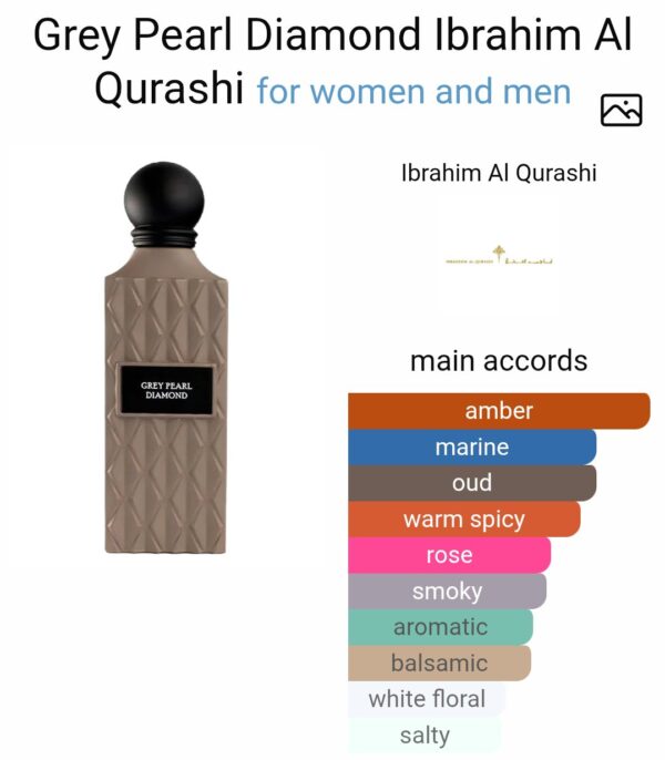 Grey Pearl Diamond 150ml
جراي بيرل دايموند ١٥٠ملي من ابراق