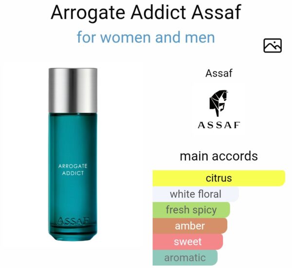 Arrogate Addict ASSAF 200ml
اروجيت اديكت من عساف ٢٠٠ملي