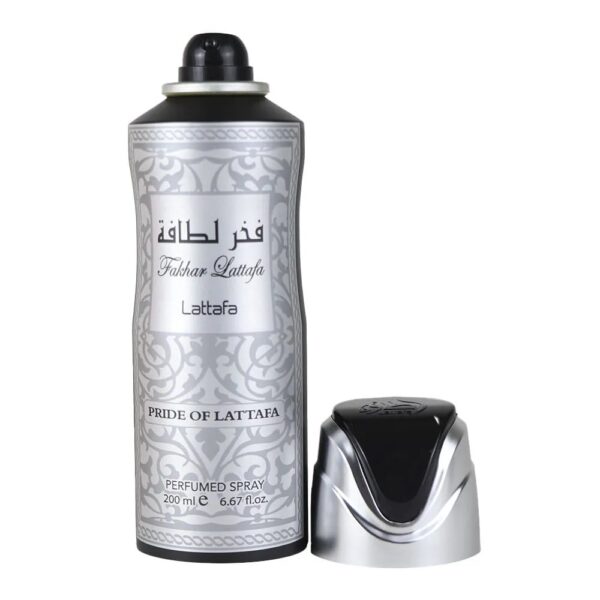 Fakhar Silver Spray (200ml)
سبراي فخر سيلفر (٢٠٠ملي) من لطافة