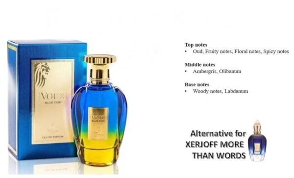 Voux Blue Oud Emir
فو بلو عود من ايمير باريس