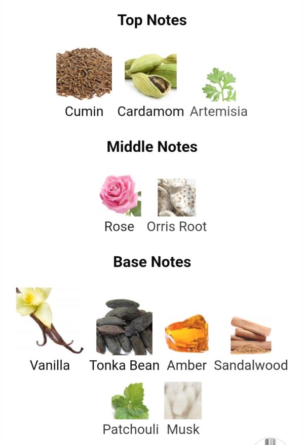 DAAREJ Pour Homme Rasasi
دارچ بور اوم من ( الرصاصي )