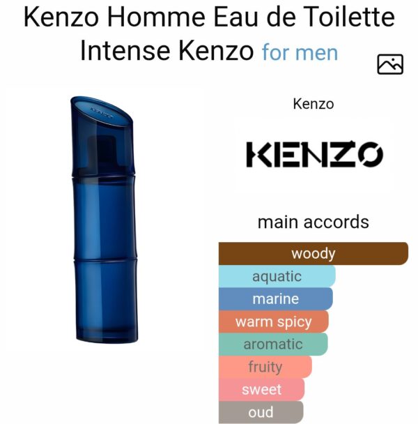 KENZO EDT INTENSE 110ML
كينزو اي دي تي انتنس ١١٠ملي