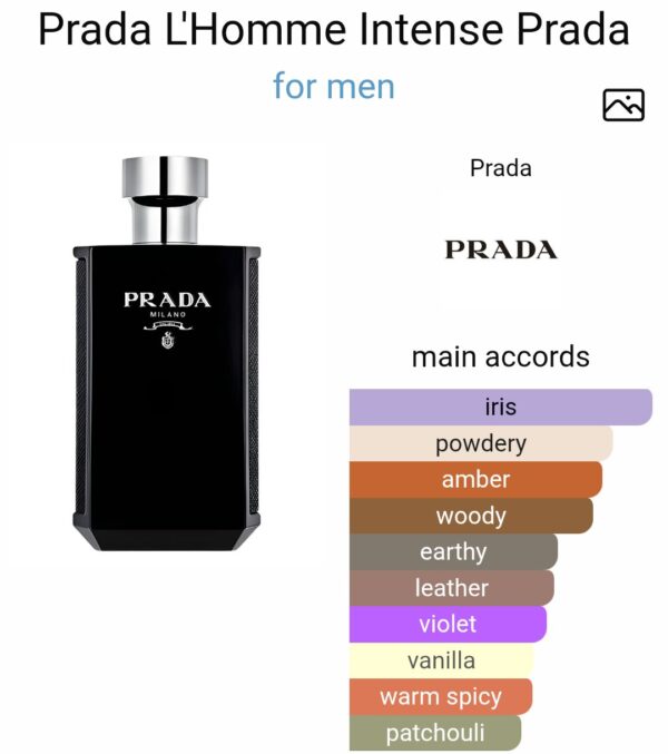 Prada L'Homme Intense 100ml
برادا لوم انتنس ١٠٠ملي