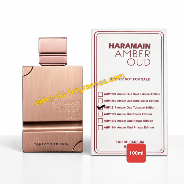 Al Haramain Amber Oud Tobacco Edition 100ml Tester Box Authentic
الحرمين عنبر عود توباكو اديشن ١٠٠ملي تستر بوكس