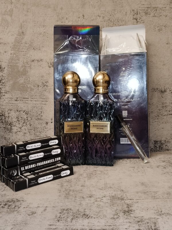 Black Diamond (10ml)
بلاك دايموند انسنس ابراق تستر (١٠ملي)