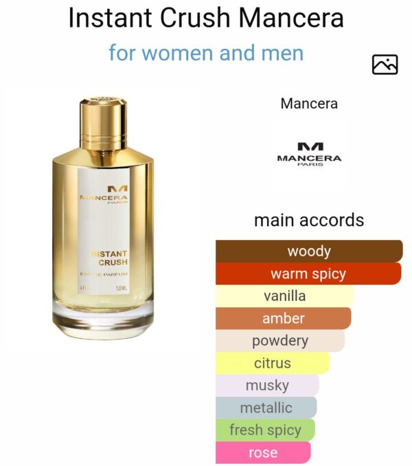 Mancera Instant Crush 120ml
مانسيرا انستانت كراش ١٢٠ملي