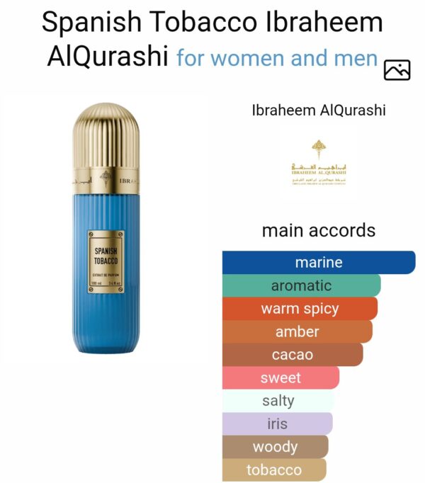Spanish Tobacco 100ml
سبانش توباكو من القرشي ١٠٠ملي