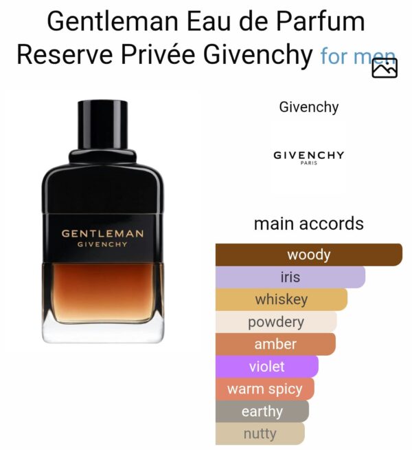 Gentleman EDP Reserve Privee Givenchy 100ml
چينتل مان ريسيرف بريفيه من چيفانشي ١٠٠ملي او دو بارفم