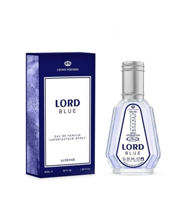 Lord Blue ALREHAB 50ML
لورد بلو من الرحاب ٥٠ملي