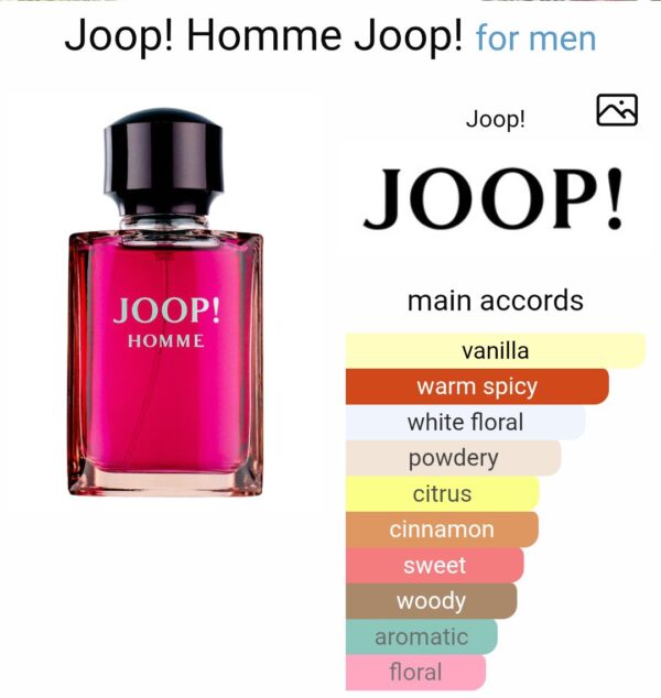 Joop Homme EDT 125ml
چوب اوم او دو تواليت ١٢٥ملي