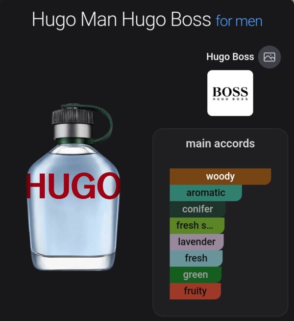 HUGO Man EDT 125ml
هوجو مان او دو تواليت ١٢٥ملي