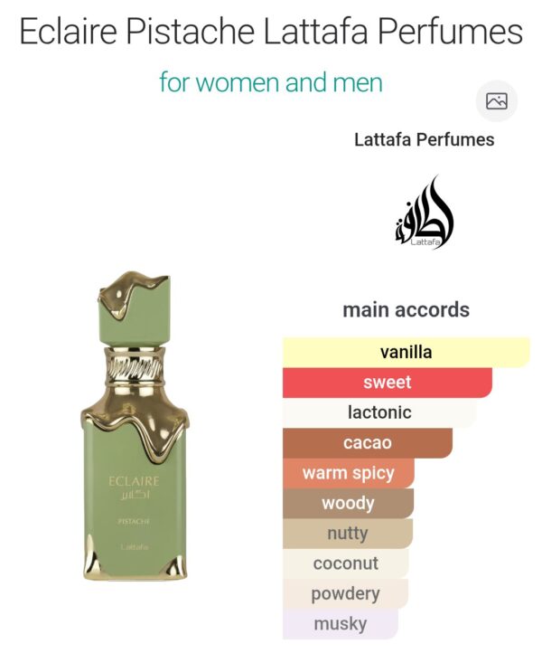 Eclaire Pistache 100ml
اكلير فسدق ١٠٠ملي