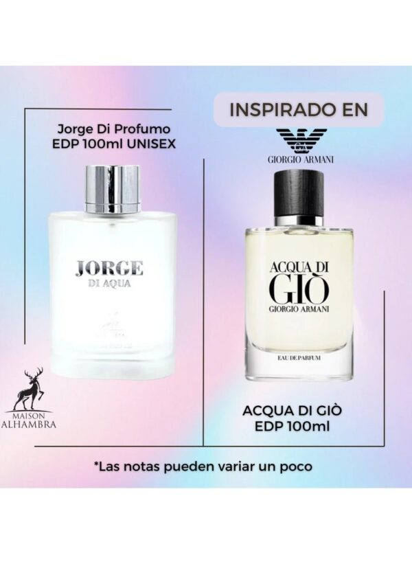 Jorge Di Profumo Aqua 100ml
چورچي دي برفومو اكوا من الهامبرا ١٠٠ملي