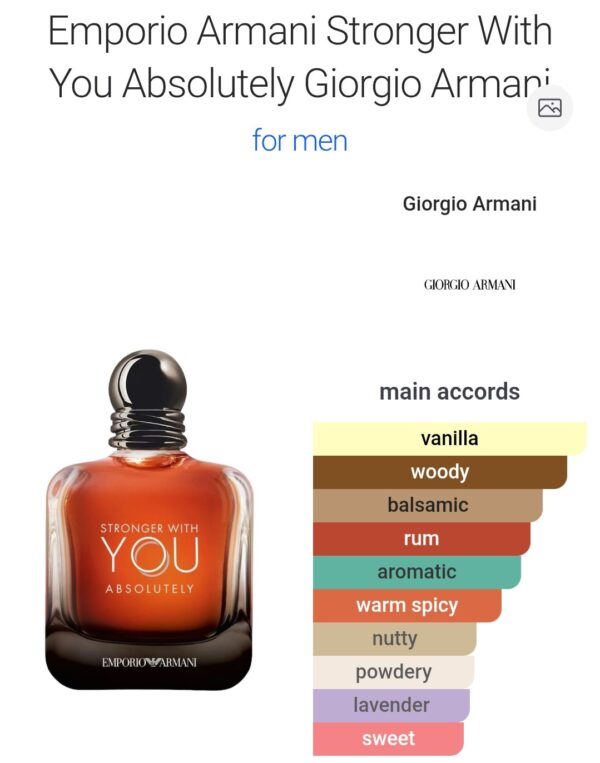 Stronger With You Absolutely 100ml
سترونجر وذ يو ابسولوت ١٠٠ملي