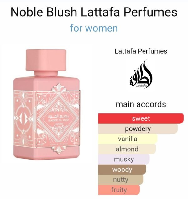 BADEE ELOUD NOBLE BLUSH
بديع العود نوبل بلاش من (لطافة)