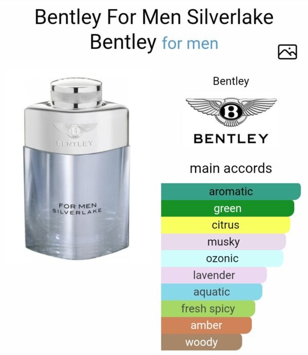 Bentley For Men Silverlake
بنتلي فور من سيلفرليك