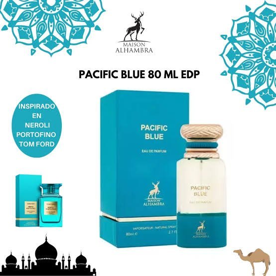 PACIFIC BLUE (80ML)
باسيفيك بلو ٨٠ملي من ( ميزون الهامبرا)