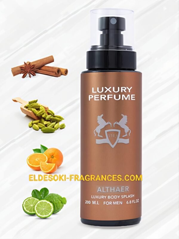 Luxury Perfume ALTHAER 200ml
لاكشري برفيوم سبلاش الثائر ٢٠٠ملي
