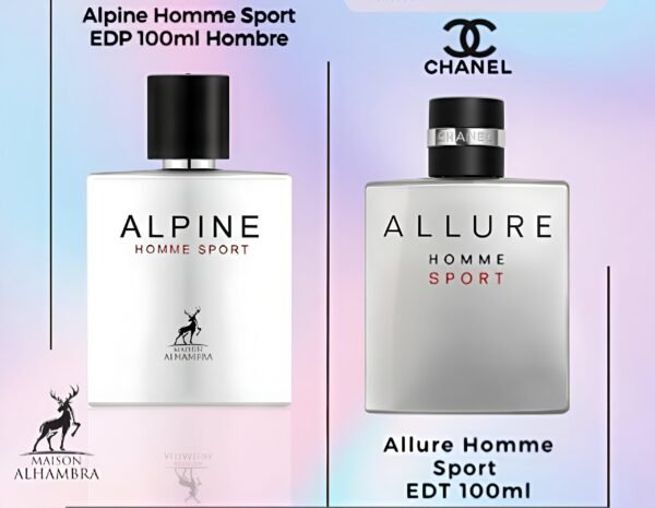 Alpine Homme Sport 100ml
الباين هوم سبورت ١٠٠ملي من الهامبرا