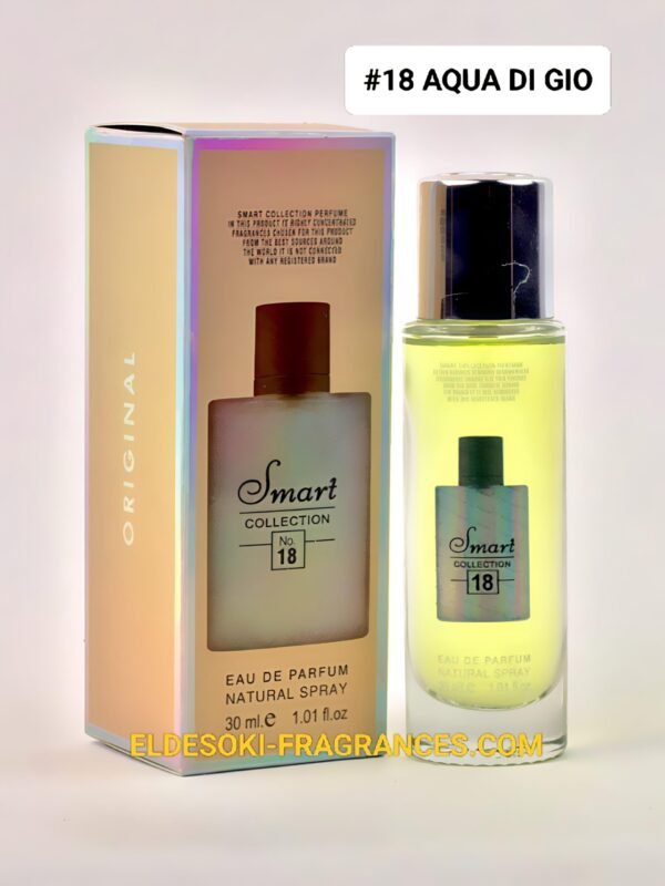 Smart Aqua Di Gio 30ML Men
سمارت اكوا دي چو ٣٠ملي رجال
