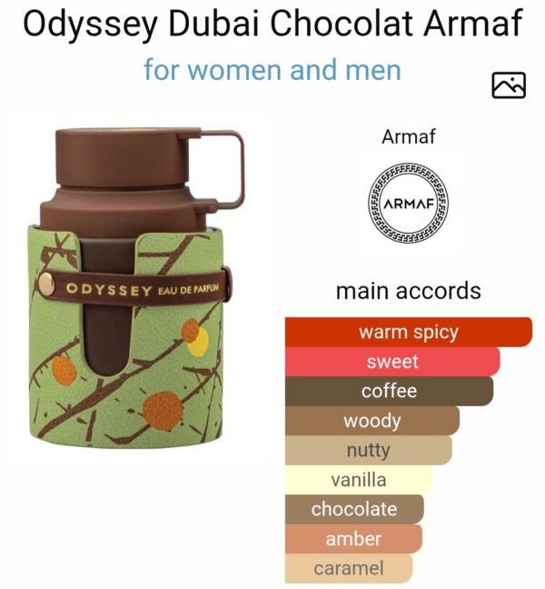 Odyssey Chocolate Dubai 100ml
اوديسي شوكولا دبي ١٠٠ملي