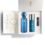 LAVERNE 7:00AM SET (200ML BLUE LAVERNE / 100ML BODY MIST/ EXTERNAL REFILLABLE)
مجموعة لافيرن ٧ص (عطر بلو لافيرن ٢٠٠ملي/ سبلاش ١٠٠/ ملأ ١٠ملي )