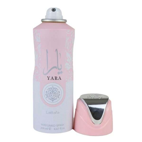 Yara Spray (200ml) lattafa
سبراي يارا (٢٠٠ملي) من لطافة