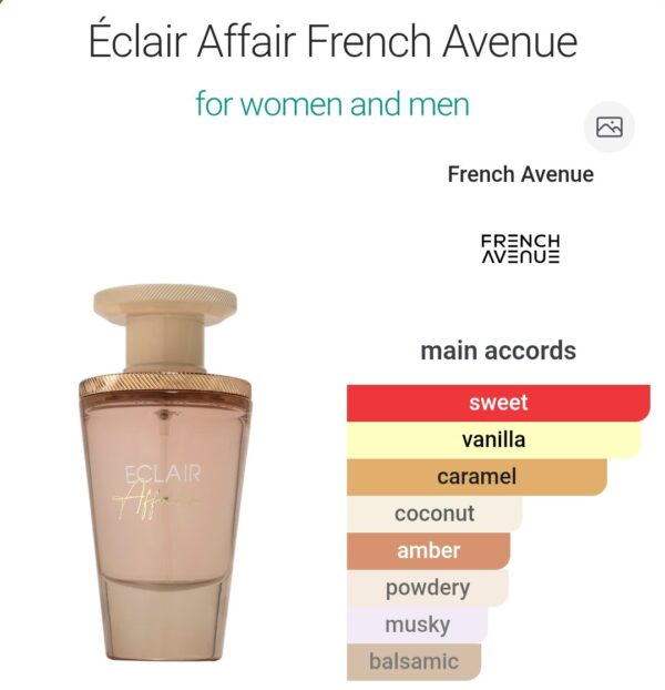 Eclaire Affair 100ml FA
اكلير افير ١٠٠ملي من فرينش افينو