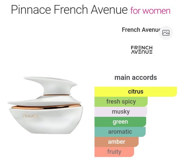 Pinance 100ml French Aveneu 
بينانس ١٠٠ملي من فرينش افينو