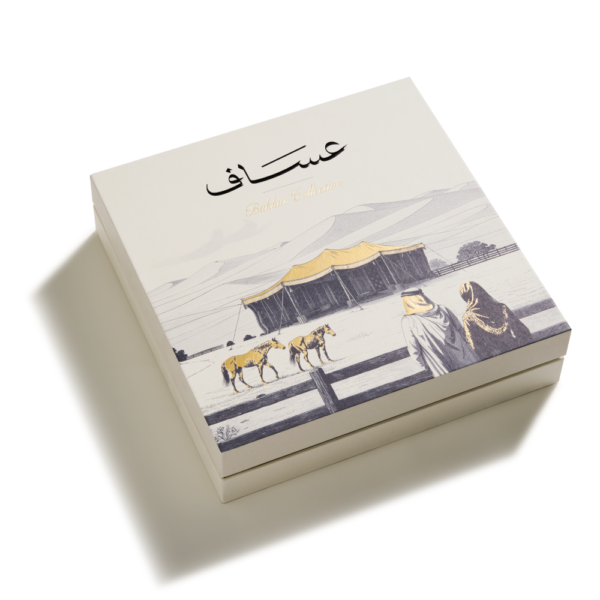 Assaf Eid Bakhur Set 340ml
بوكس عيد بخور من عساف ٣٤٠ملي عطور