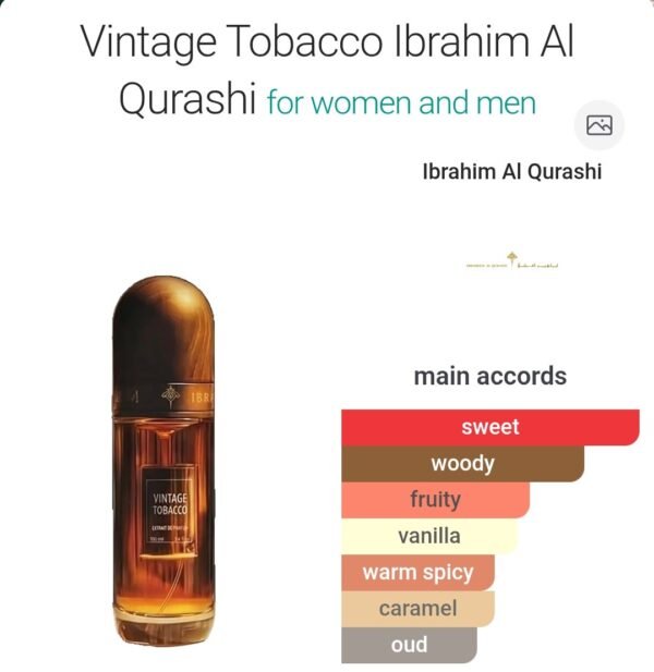 Vintage Tobacco (100ml +10ml)
فينتاچ توباكو ١١٠ملي من ابراق عطر وريفل