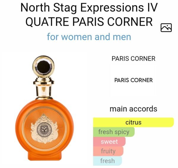 Expressions IV Quatre NorthStag
اكسبريشانز كواتر نورث تاج من باريس