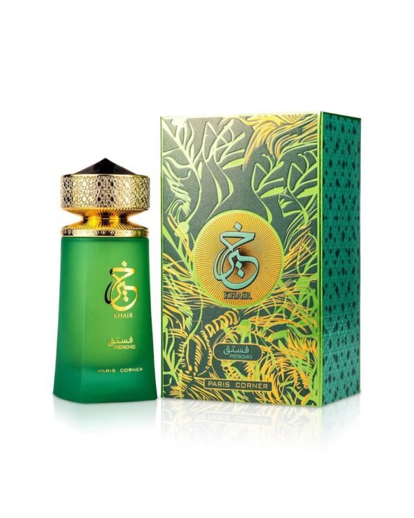 Khair Pistachio Paris Corner 100ml
خير فستق من باريس كورنر ١٠٠ملي